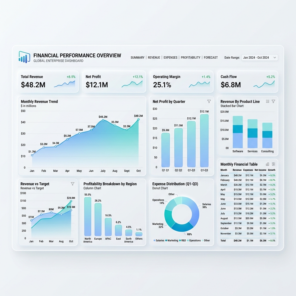 Enterprise Financial Performance Analytics